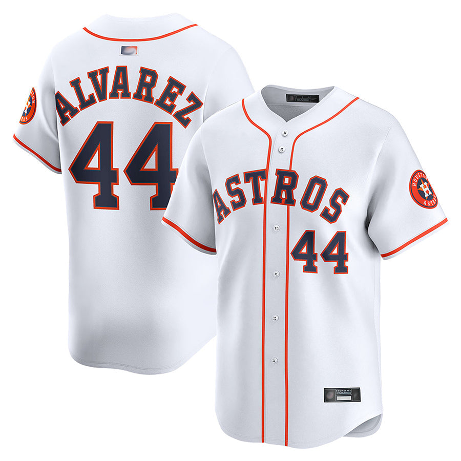 H.Astros #44 Yordan Alvarez Player Whtie Home Limited product image 1