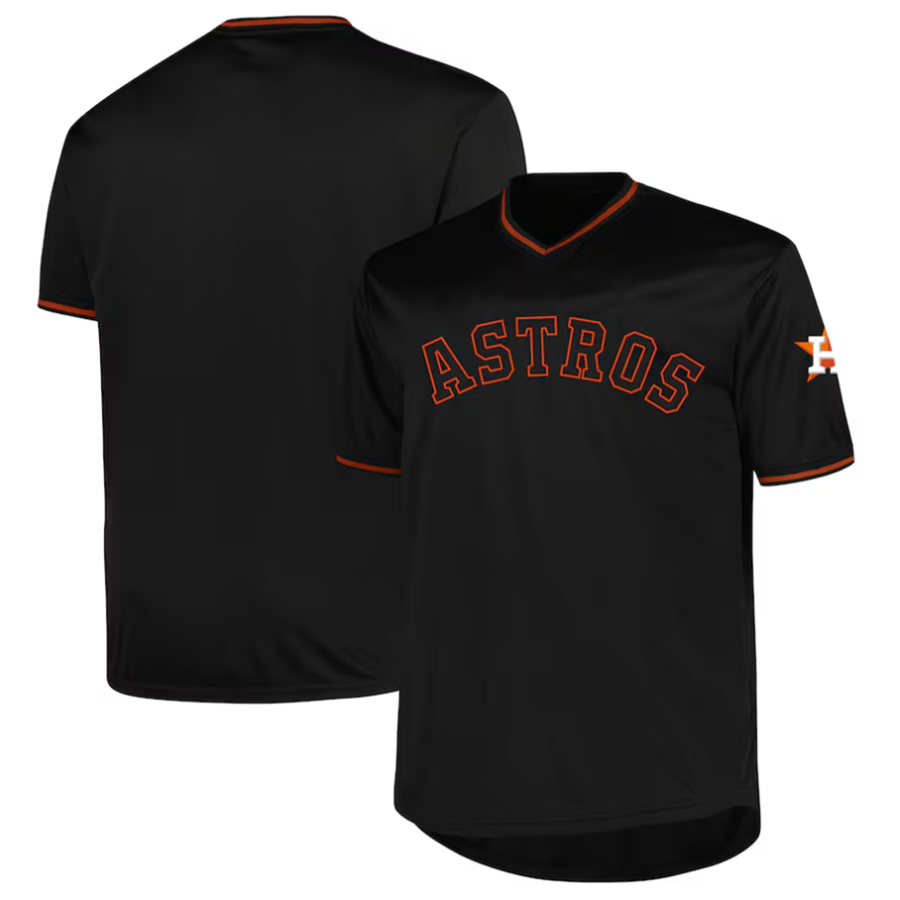 H.Astros Blank Player Profile Black Big & Tall Pop Fashion product image 1