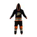 Anaheim Ducks NHL Hockey Sockey Men Black Team Uniform Onesie product image 1, provided for visual reference and product