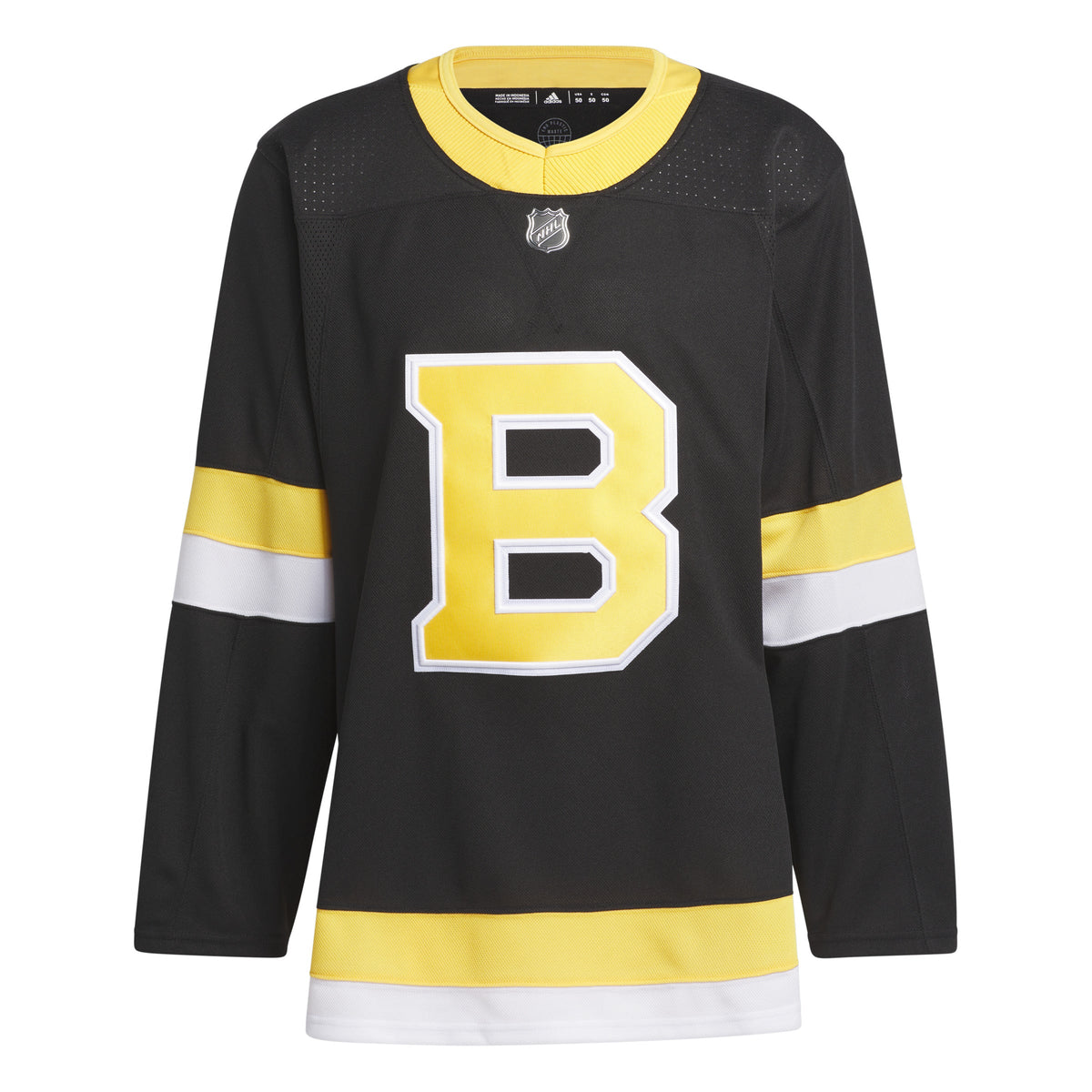Boston Bruins NHL Adidas Men Black Primegreen Alternate Authentic Pro Jersey product image 1, provided for visual reference