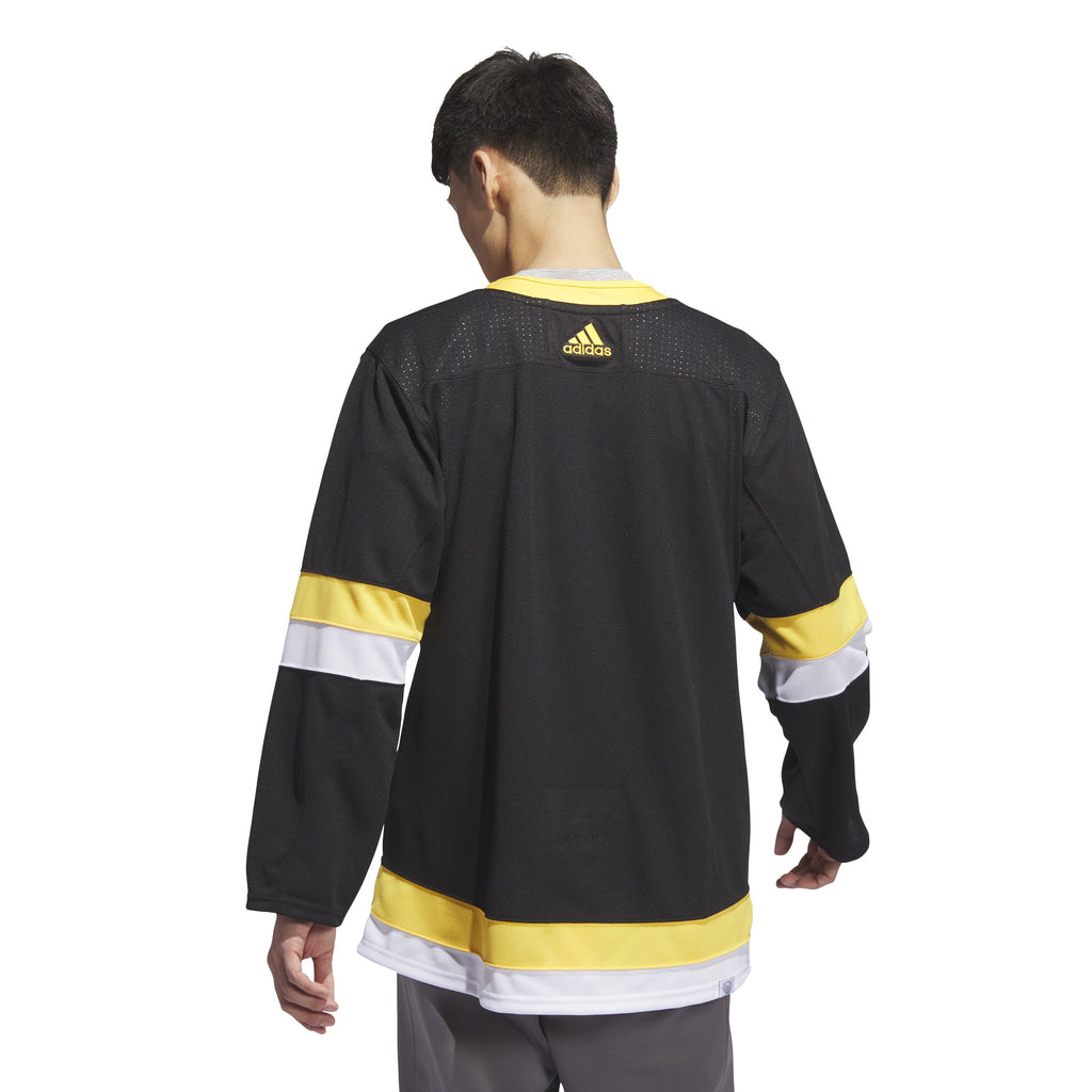 Boston Bruins NHL Adidas Men Black Primegreen Alternate Authentic Pro Jersey product image 5, provided for visual reference