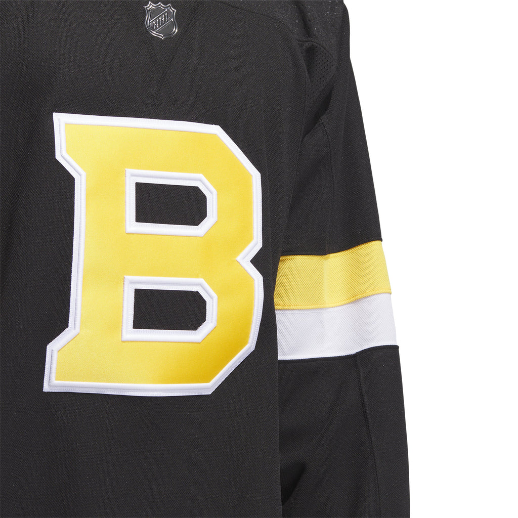Boston Bruins NHL Adidas Men Black Primegreen Alternate Authentic Pro Jersey product image 7, provided for visual reference