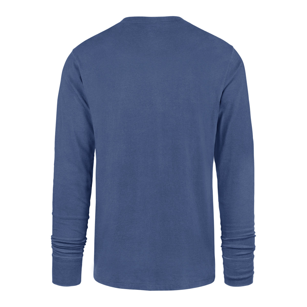 Chicago Cubs '47 Franklin Cadet Blue Four Logos Long Sleeve T-Shirt product image 2, provided for visual reference and