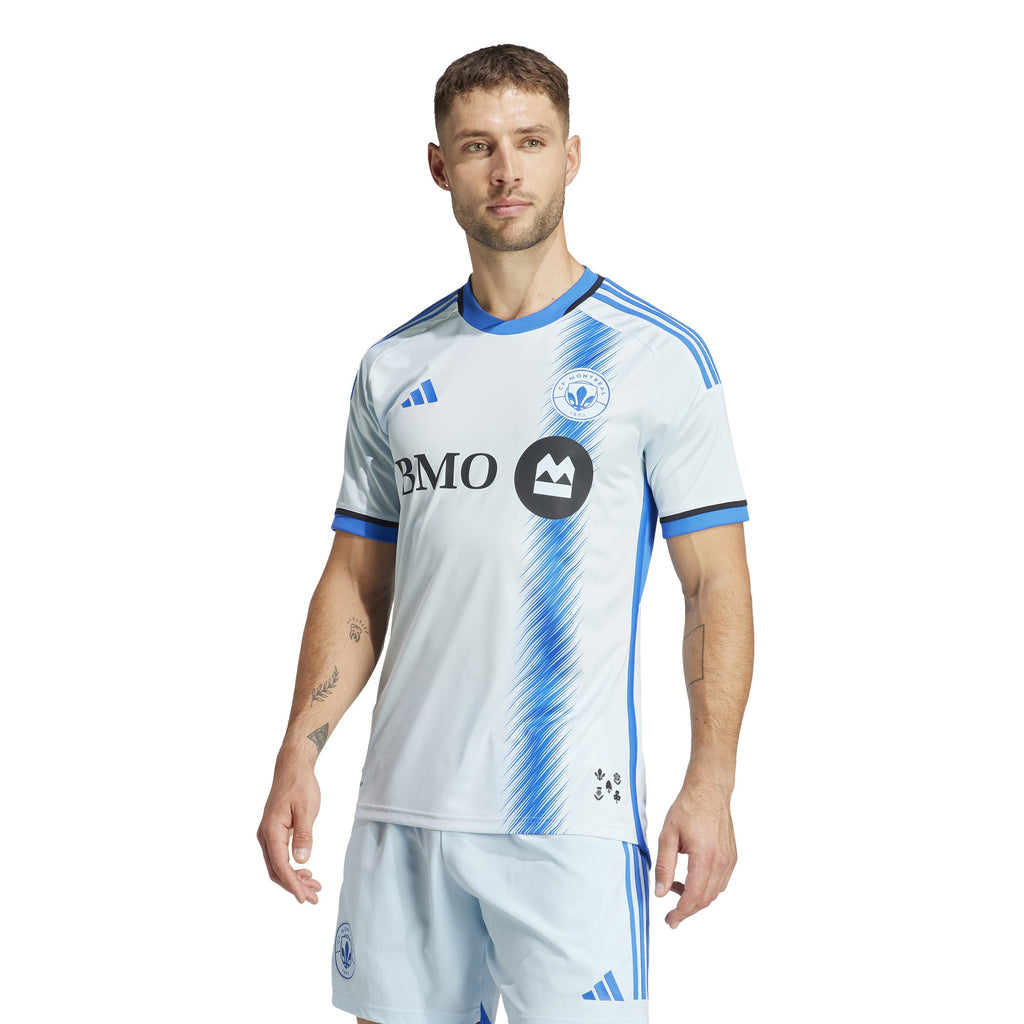 CF Montreal MLS Adidas Men Light Blue 2024 Away Authentic Jersey product image 3, provided for visual reference and product