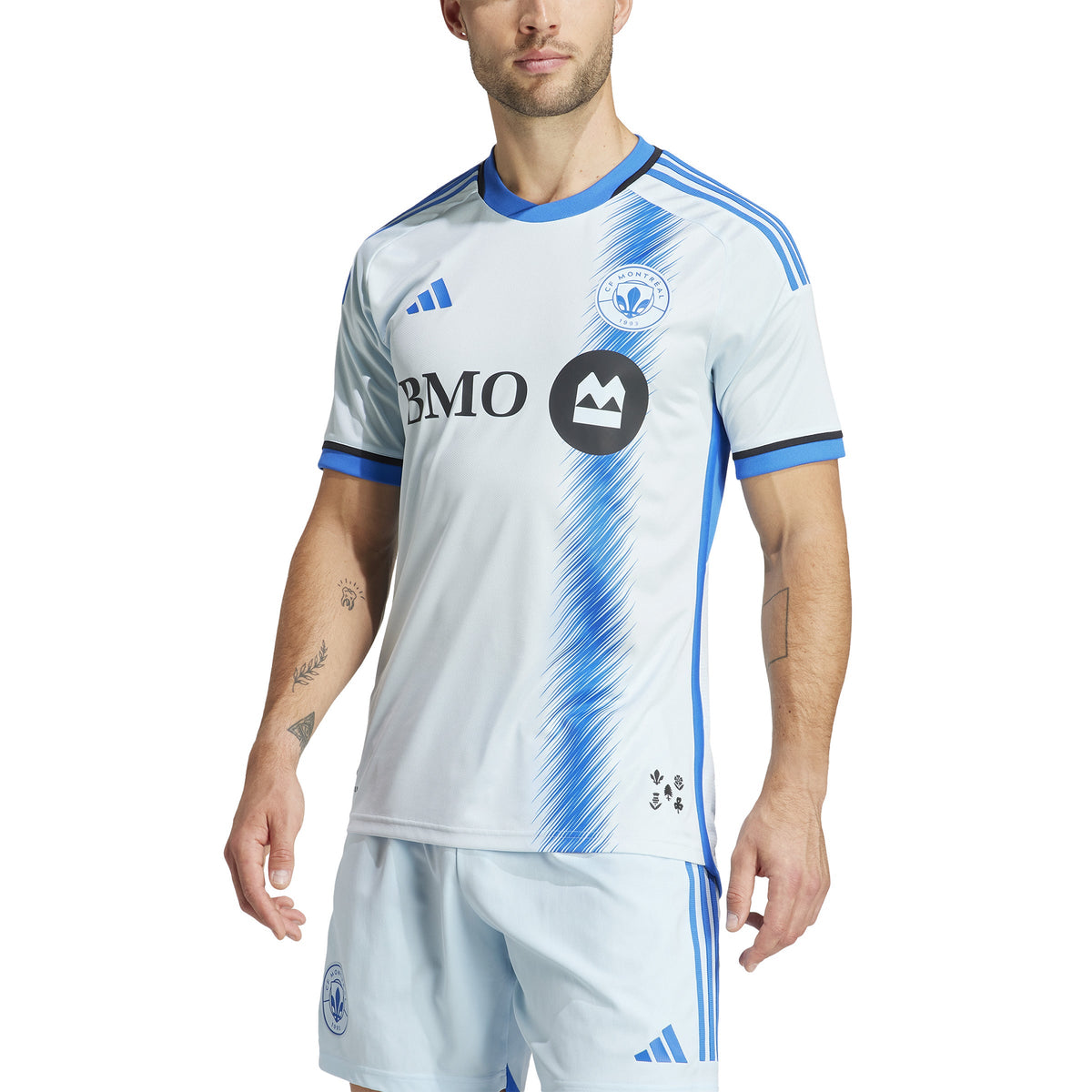 CF Montreal MLS Adidas Men Light Blue 2024 Away Authentic Jersey product image 4, provided for visual reference and product