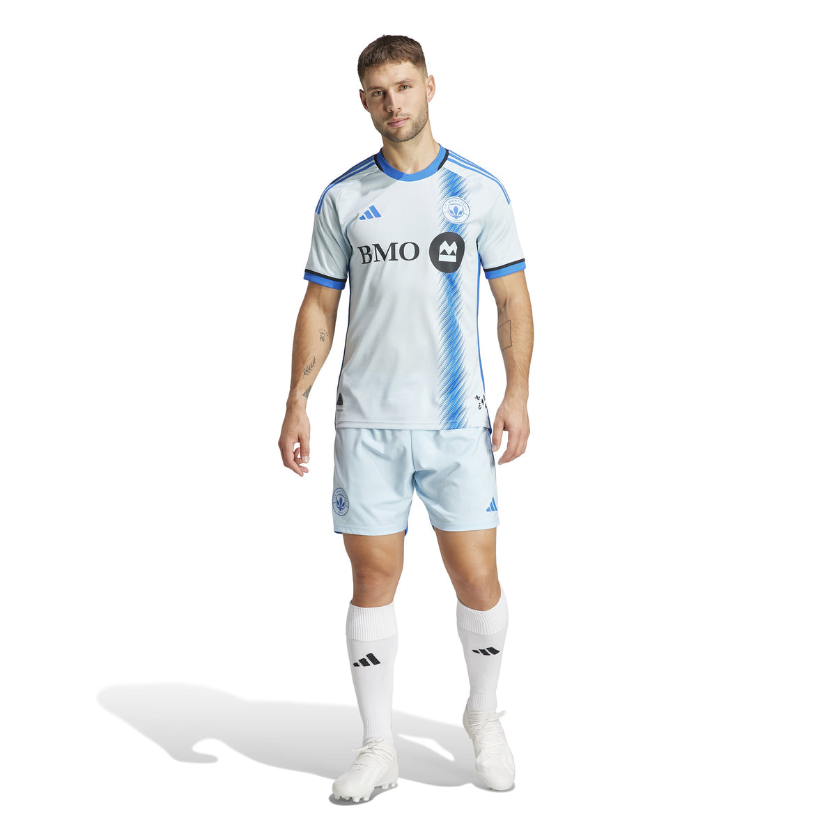 CF Montreal MLS Adidas Men Light Blue 2024 Away Authentic Jersey product image 7, provided for visual reference and product