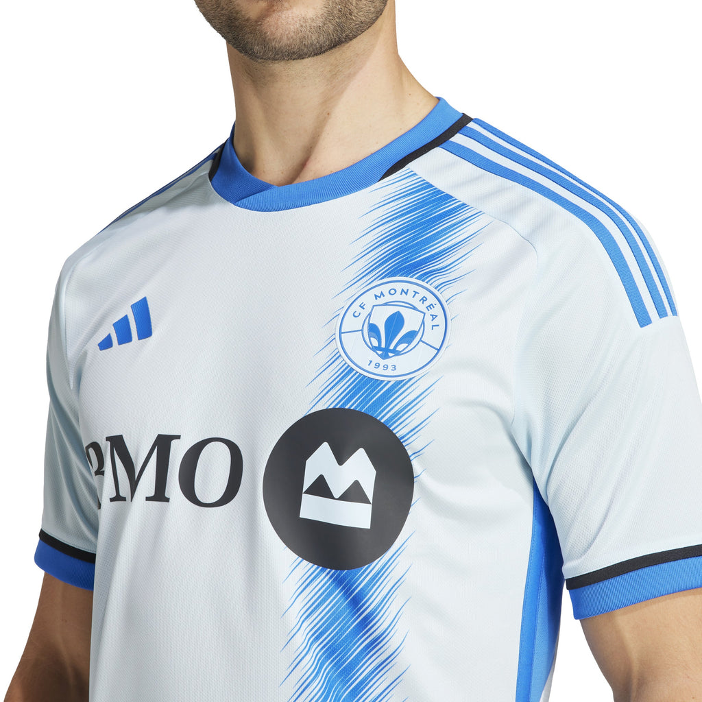 CF Montreal MLS Adidas Men Light Blue 2024 Away Authentic Jersey product image 8, provided for visual reference and product