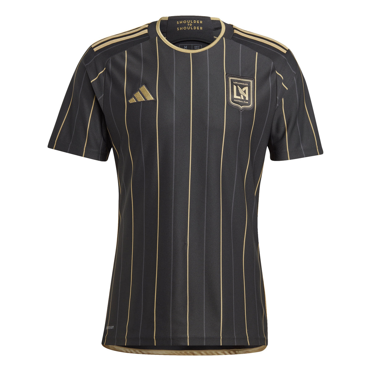 LAFC MLS Adidas Men Black Replica Jersey product image 1, provided for visual reference and product detail review