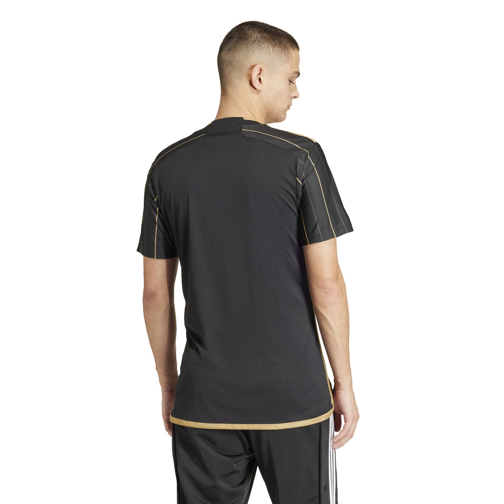 LAFC MLS Adidas Men Black Replica Jersey product image 5, provided for visual reference and product detail review