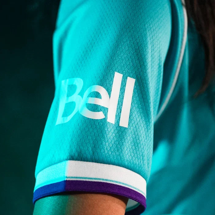Halifax Tides FC NSL Hummel Unisex Teal 2026 Away Replica Jersey product image 2, provided for visual reference and product