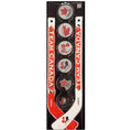 Hockey Canada IIHF Inglasco 8 Pack Plastic Mini Stick product image 1, provided for visual reference and product detail