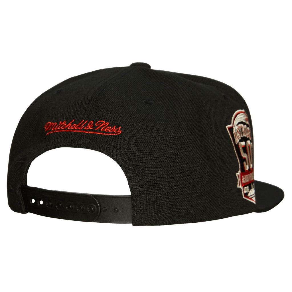 Houston Astros MLB Mitchell & Ness Men Black 50th Anniversary Snapback product image 2, provided for visual reference and