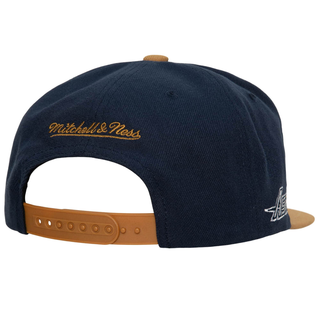 Houston Astros MLB Mitchell & Ness Men Navy Evergreen Snapback product image 2, provided for visual reference and product