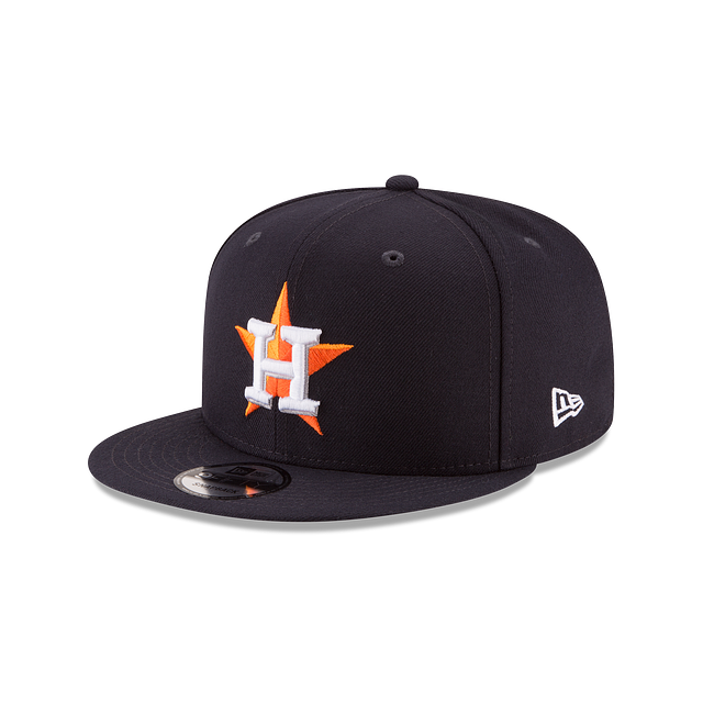 Houston Astros MLB New Era Men 9Fifty Dark Blue Basic Snapback product image 1, provided for visual reference and product