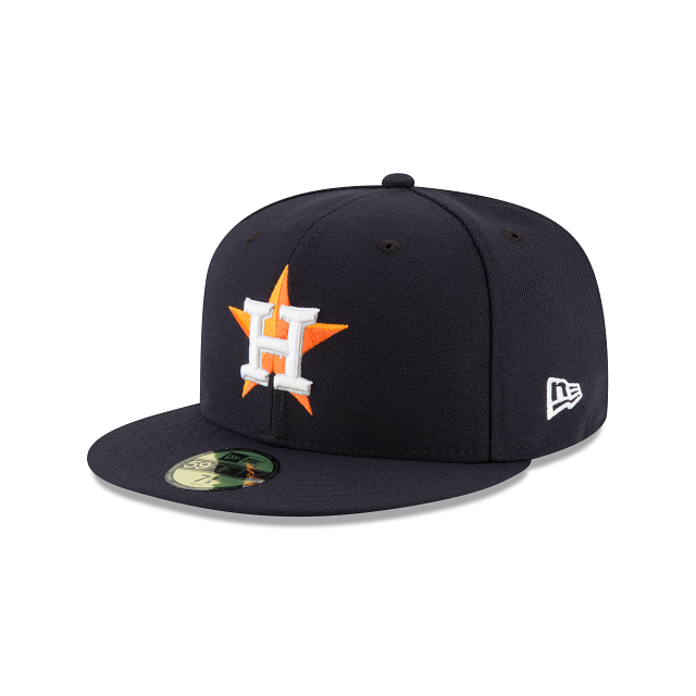 Houston Astros MLB New Era Men Navy 59Fifty Authentic Collection On Field Fitted Hat product image 1, provided for visual