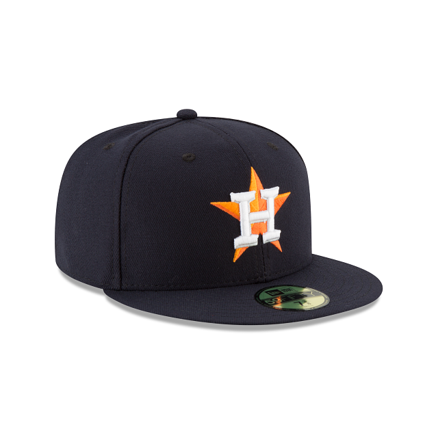 Houston Astros MLB New Era Men Navy 59Fifty Authentic Collection On Field Fitted Hat product image 3, provided for visual