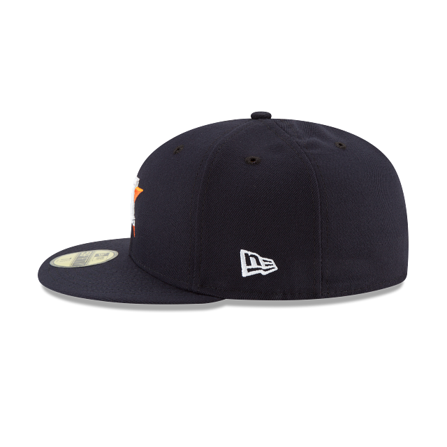 Houston Astros MLB New Era Men Navy 59Fifty Authentic Collection On Field Fitted Hat product image 5, provided for visual