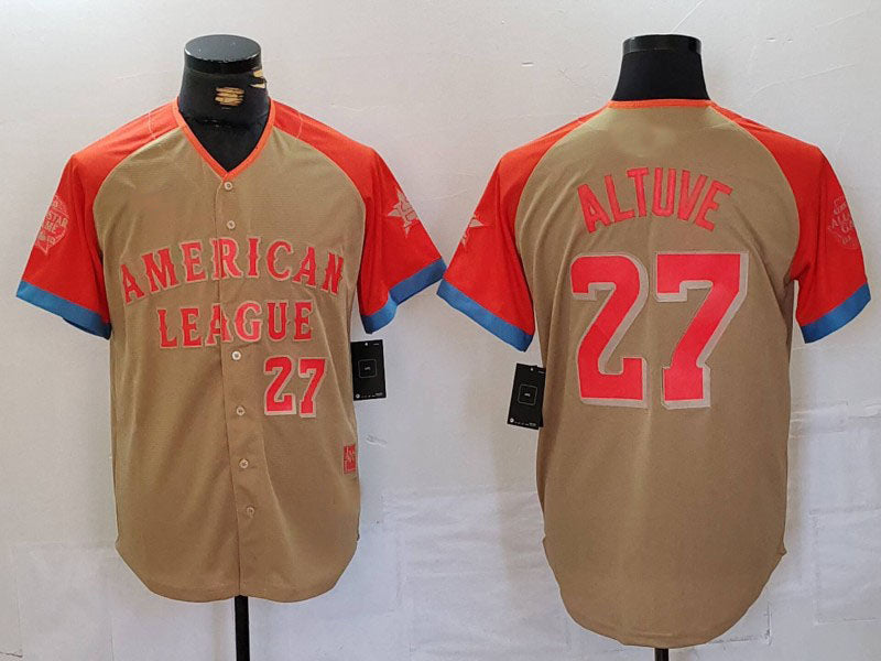 H.Astros #27 Jose Altuve Player Game Jersey All Star product image 1