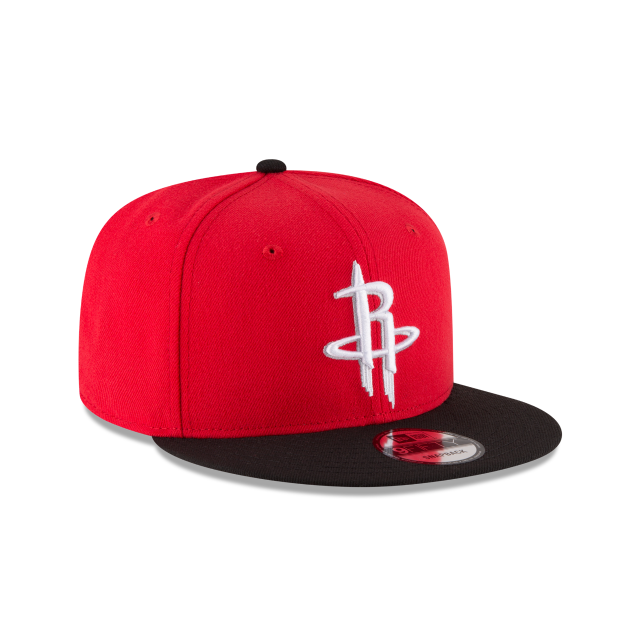 Houston Rockets NBA New Era Men Black/Red 9Fifty Two Tone Snapback product image 3, provided for visual reference and