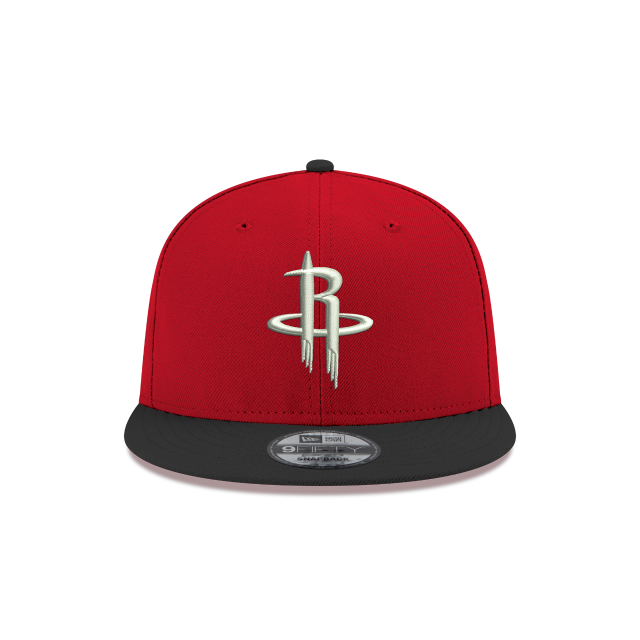 Houston Rockets NBA New Era Men Black/Scarlet 9Fifty Two Tone Snapback product image 3, provided for visual reference and