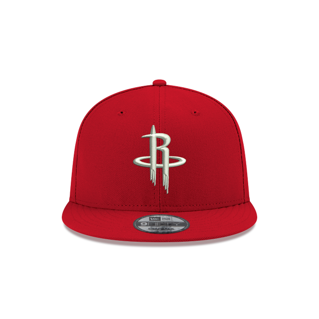 Houston Rockets NBA New Era Men Scarlet 9Fifty Basic Snapback product image 3, provided for visual reference and product