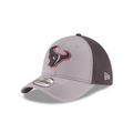 Houston Texans NFL New Era Men Grey 39Thirty Grayed Out Neo 2 Stretch Fit Hat product image 1, provided for visual reference