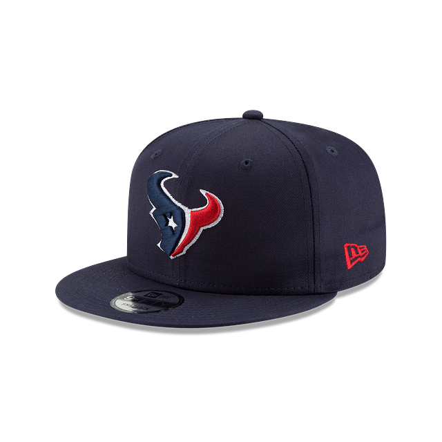 Houston Texans NFL New Era Men Oceanside Blue 9Fifty Basic Snapback product image 1, provided for visual reference and