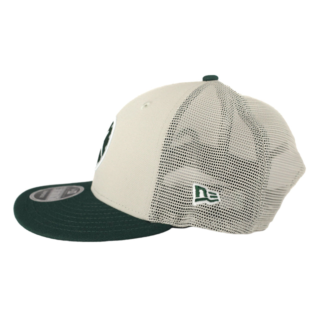 Chicago Cubs Stone/Green Scoreboard Clock New Era 9FIFTY Snapback Hat product image 5, provided for visual reference and