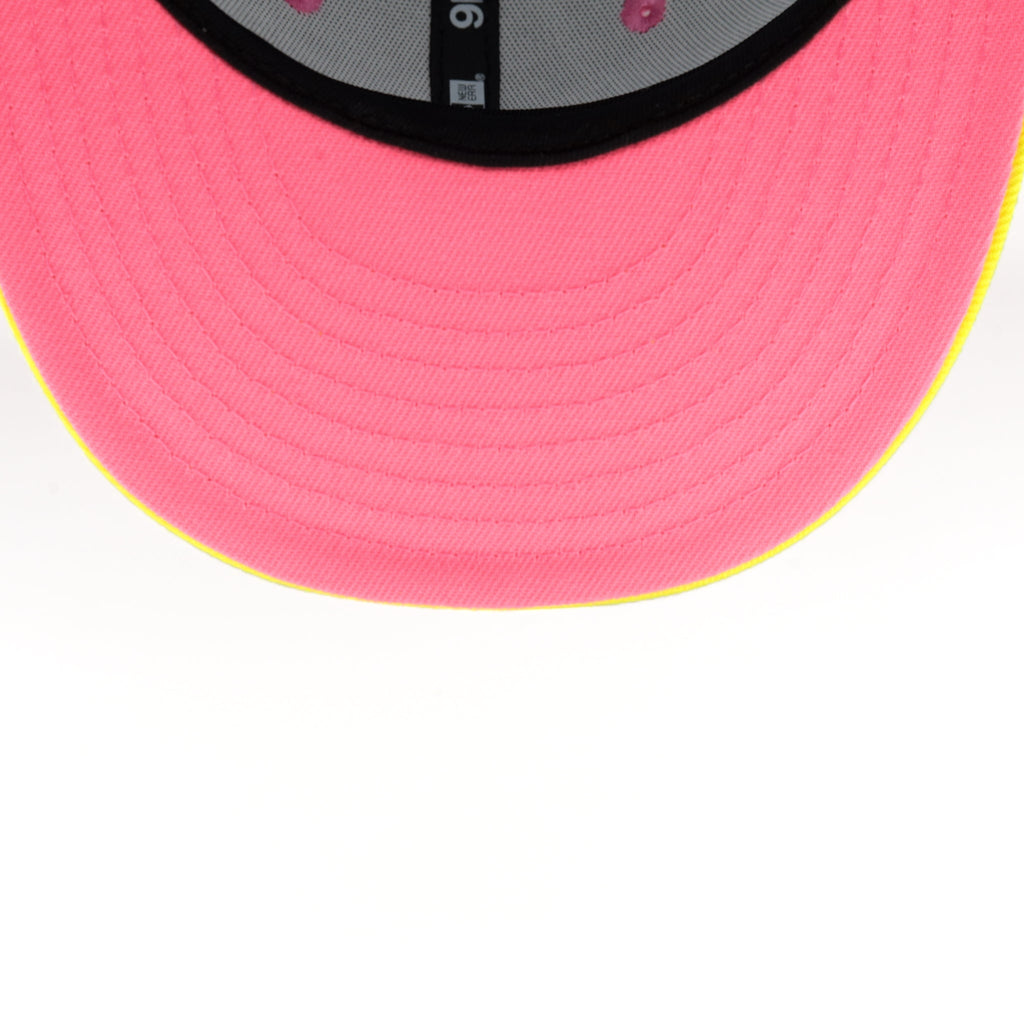 Chicago Cubs Neon/Pink/Yellow New Era 9FIFTY Snapback Hat product image 7, provided for visual reference and product detail