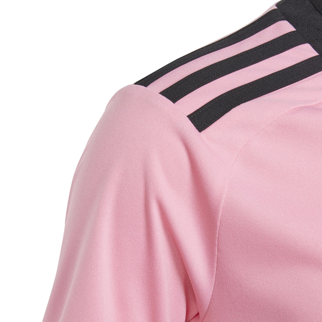 Inter Miami FC 2024 MLS Adidas Youth Pink Home Replica Jersey product image 3, provided for visual reference and product
