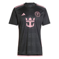 Inter Miami FC MLS Adidas Men Black Replica Away Jersey product image 1, provided for visual reference and product detail