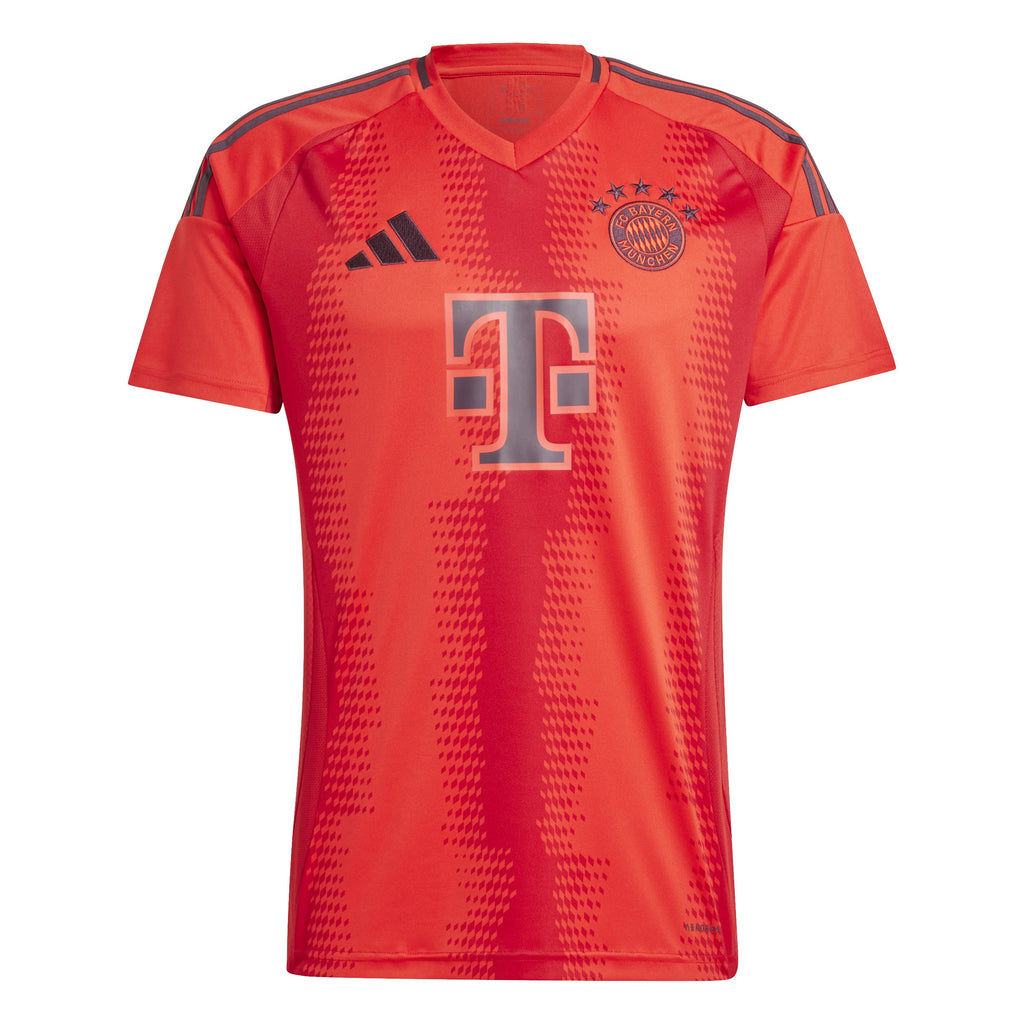 Bayern Munich Bundesliga Adidas Men Red 2024/25 Replica Jersey product image 1, provided for visual reference and product