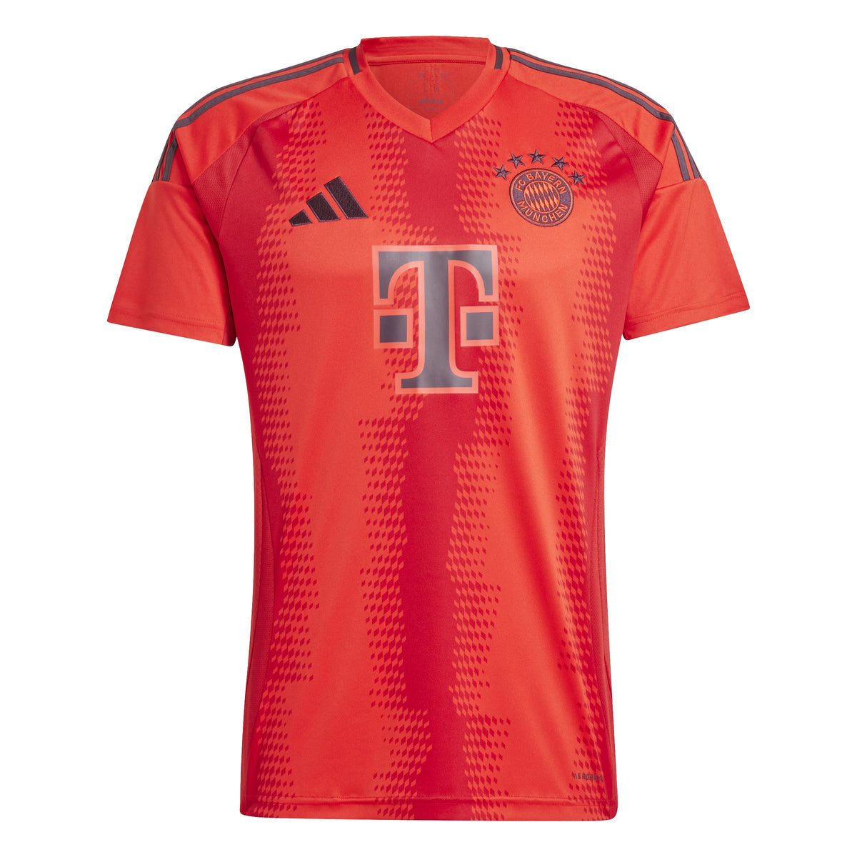 Bayern Munich Bundesliga Adidas Men Red 2024/25 Replica Jersey product image 1, provided for visual reference and product