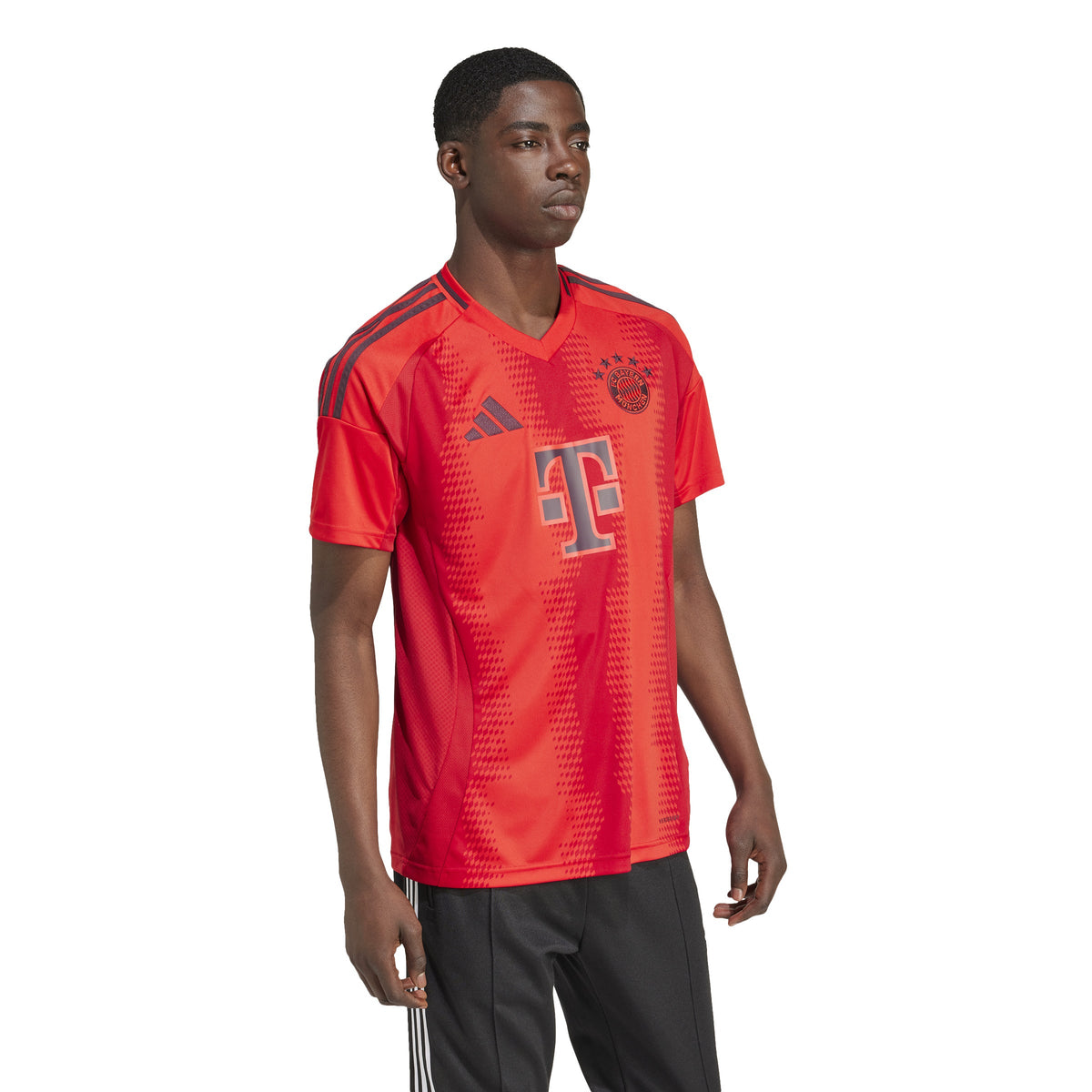 Bayern Munich Bundesliga Adidas Men Red 2024/25 Replica Jersey product image 6, provided for visual reference and product