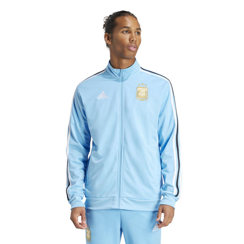 Argentina National Team FIFA Adidas Men Light Blue DNA Track Top Jacket product image 2, provided for visual reference and