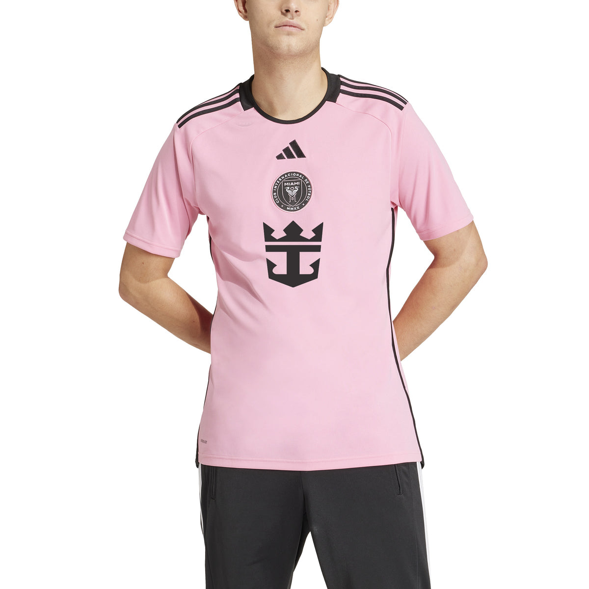 Inter Miami FC MLS Adidas Men Pink Replica Home Jersey product image 3, provided for visual reference and product detail