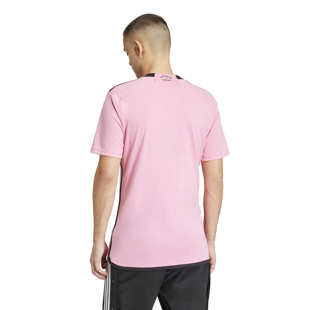 Inter Miami FC MLS Adidas Men Pink Replica Home Jersey product image 4, provided for visual reference and product detail