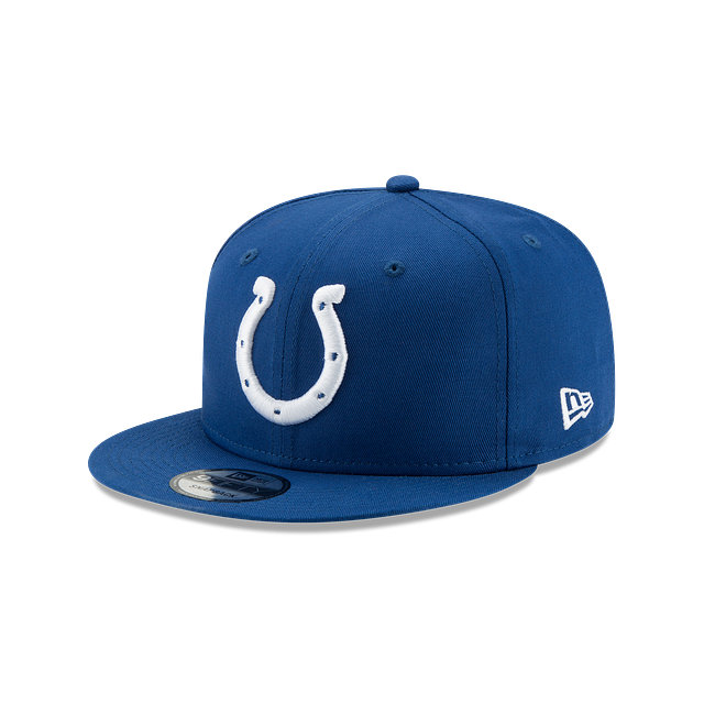 Indianapolis Colts NFL New Era Men Royal 9Fifty Basic Snapback product image 1, provided for visual reference and product