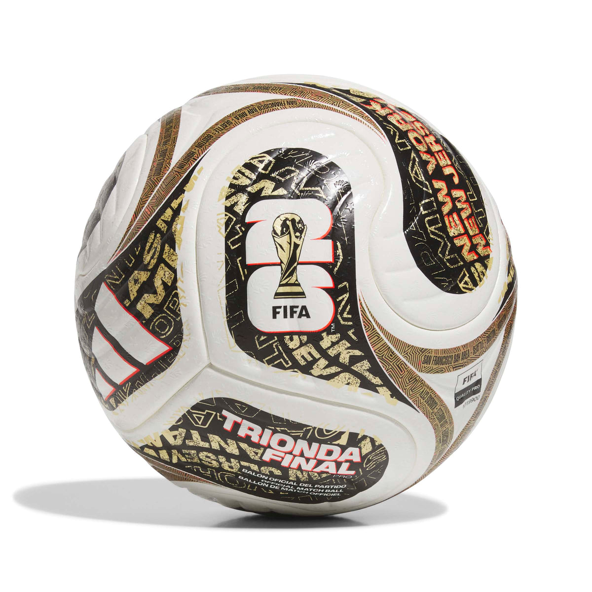 Adidas 2026 FIFA World Cup Finals Trionda Pro Soccer Ball product image 2, provided for visual reference and product detail