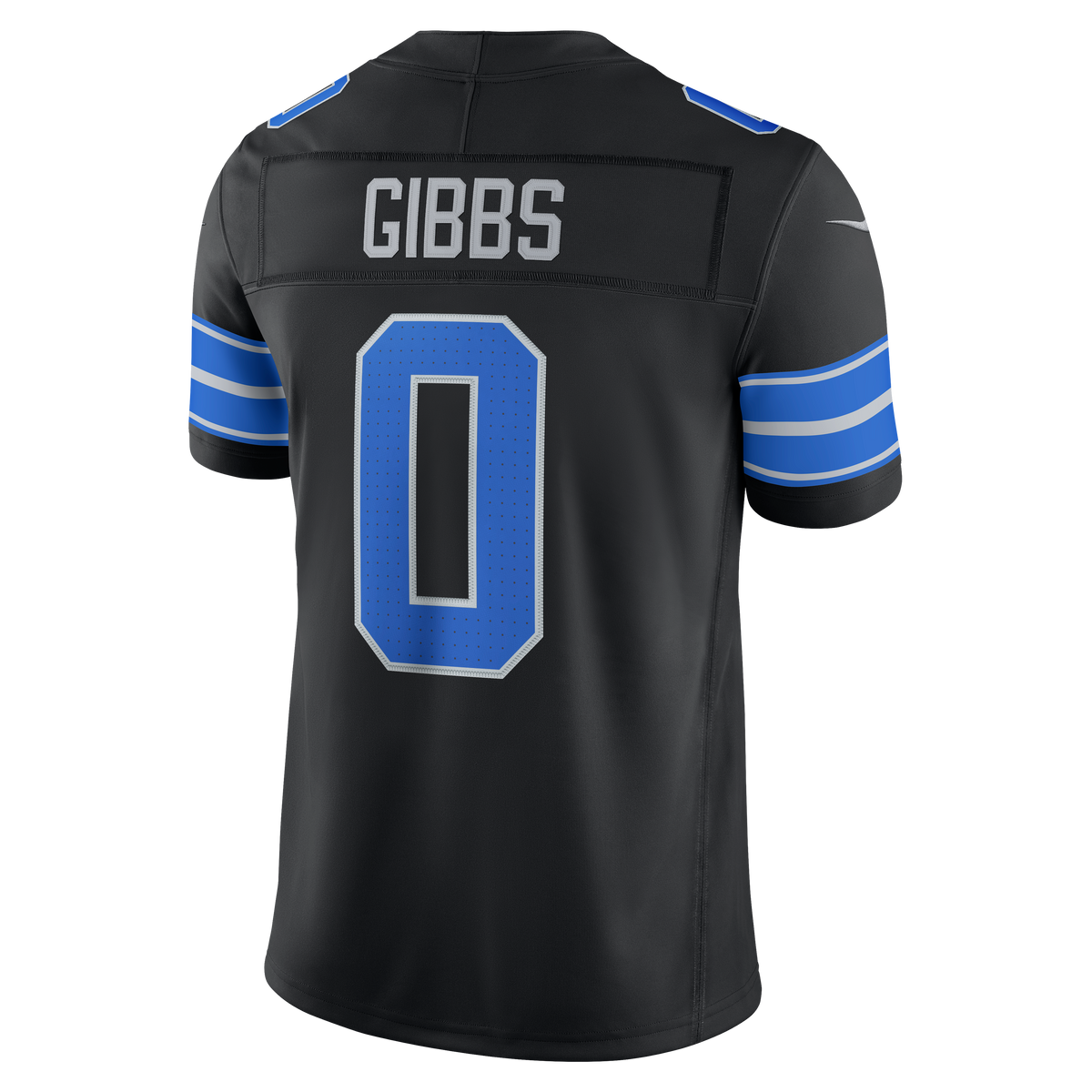 Jahmyr Gibbs Detroit Lions NFL Nike Men Black Vapor F.U.S.E. Limited Player Sewn 2nd Alternate Jersey product image 1,
