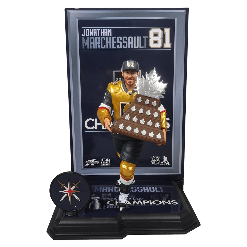 Jonathan Marchessault Las Vegas Golden Knights NHL McFarlane Toys Conn Smythe Trophy & Stanley Cup Legacy Series 7" Action