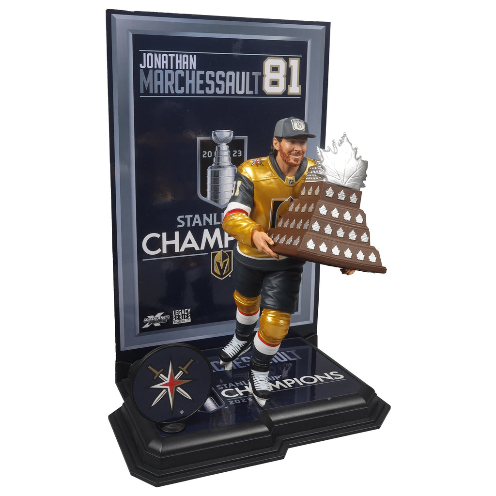 Jonathan Marchessault Las Vegas Golden Knights NHL McFarlane Toys Conn Smythe Trophy & Stanley Cup Legacy Series 7" Action