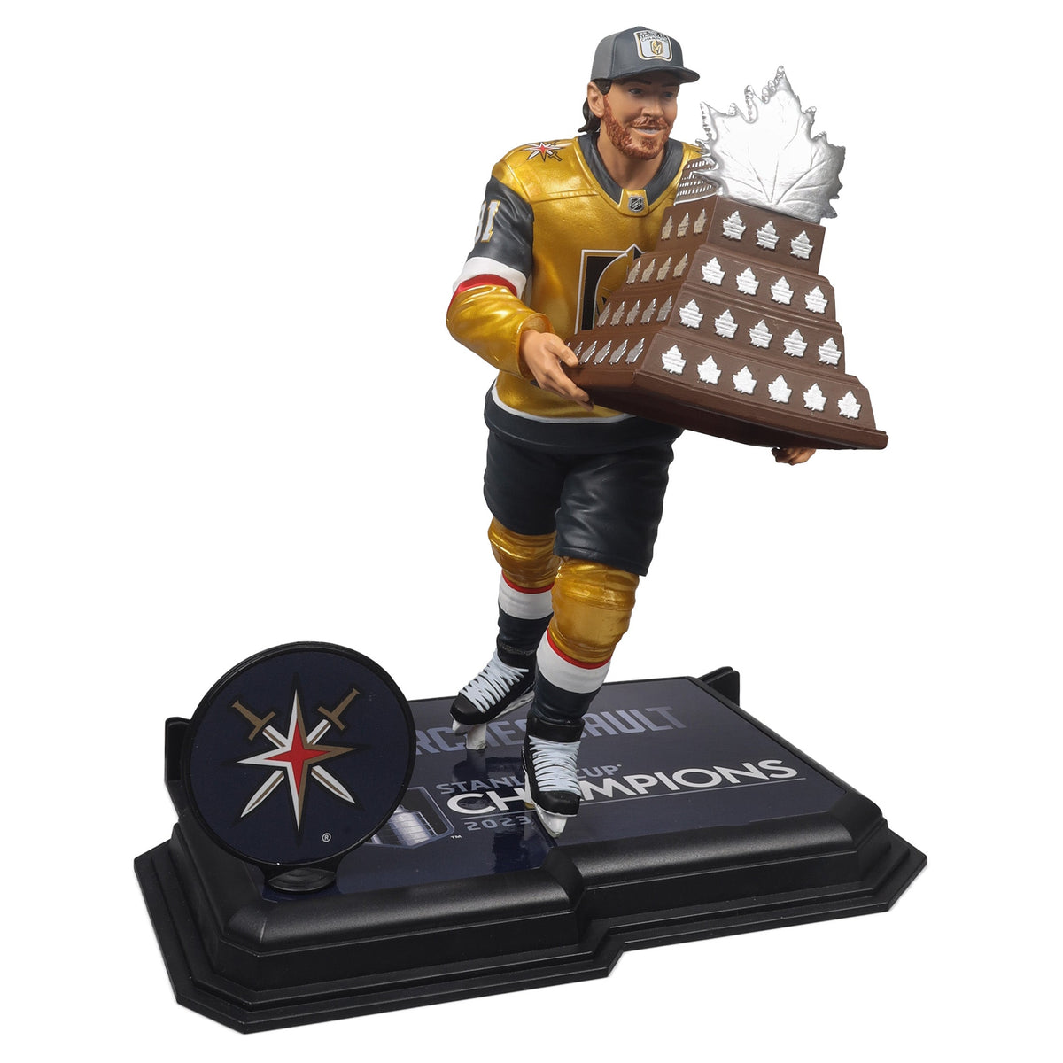 Jonathan Marchessault Las Vegas Golden Knights NHL McFarlane Toys Conn Smythe Trophy & Stanley Cup Legacy Series 7" Action