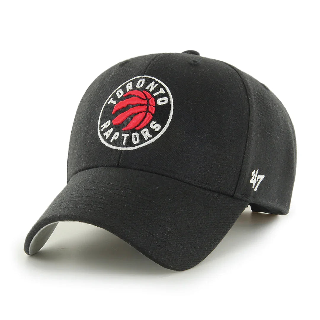 Toronto Raptors NBA 47 Brand Toddler Black MVP Adjustable Hat product image 1, provided for visual reference and product