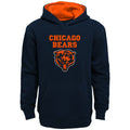 Chicago Bears Navy Sport Fleece Youth Hoodie product image 1, provided for visual reference and product detail review