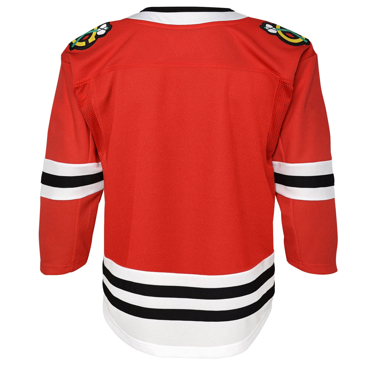 Chicago Blackhawks Red Home Premier Youth Jersey product image 3, provided for visual reference and product detail review