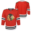 Chicago Blackhawks Red Home Premier Youth Jersey product image 1, provided for visual reference and product detail review