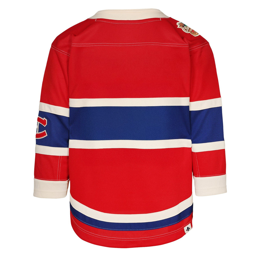 Montreal Canadiens NHL Outerstuff Youth Red 2026 Heritage Classic Premier Jersey product image 2, provided for visual