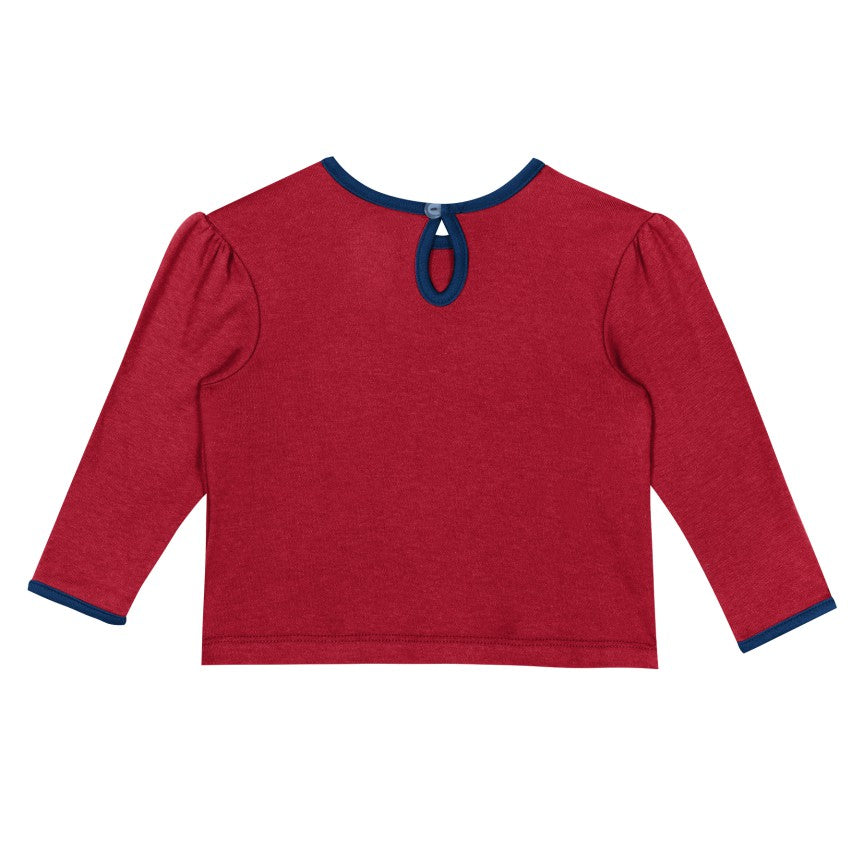 Montreal Canadiens NHL Outerstuff Infant Red Ice Queen Pyjama Set product image 2, provided for visual reference and product