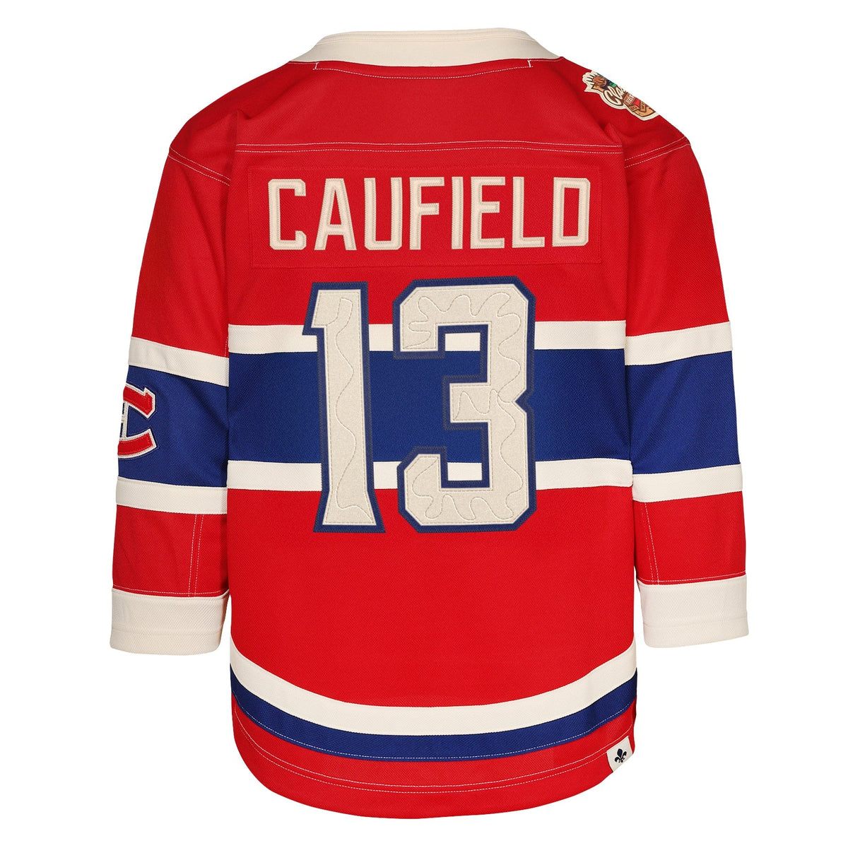 Cole Caufield Montreal Canadiens NHL Outerstuff Kids Red 2026 Heritage Classic Premier Jersey product image 1, provided for